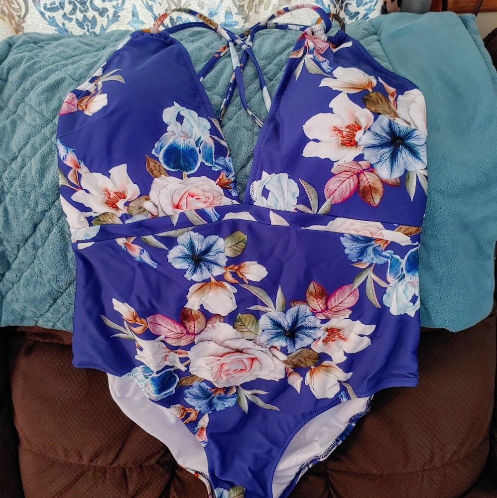 Sexy Floral One Piece